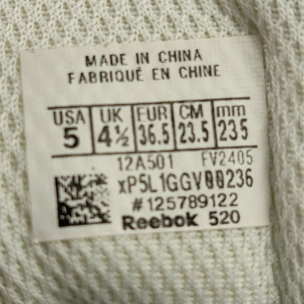 Reebok Sneakers Womens 5 White Royal Techque T Low Top Leather FV2405 Classic - Picture 9 of 9